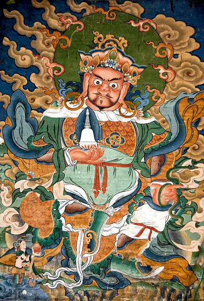 istock Mural of Virupaksha, Bhutan. 502937757