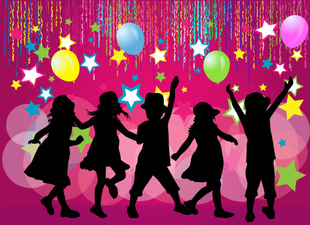 5,400+ Kids Disco Stock Illustrations, Royalty-Free Vector ...