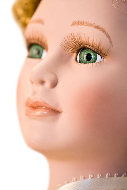 istock Porcelain doll face 502944386