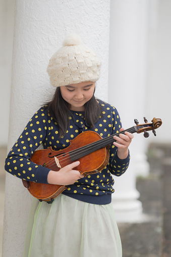 Girl Pizz Violin String, Nikon D800, Sigma 70-200mm