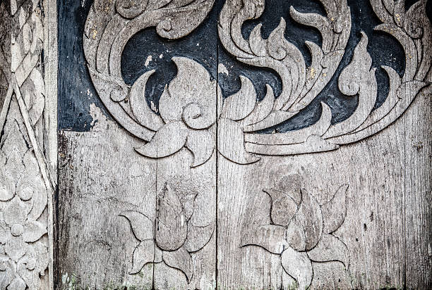 istock Old wood texture background close up 502950603