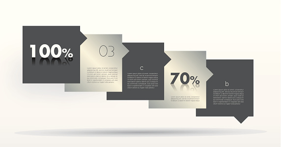 Modern Box Diagram For Infographics Vector Module Chart Stock ...