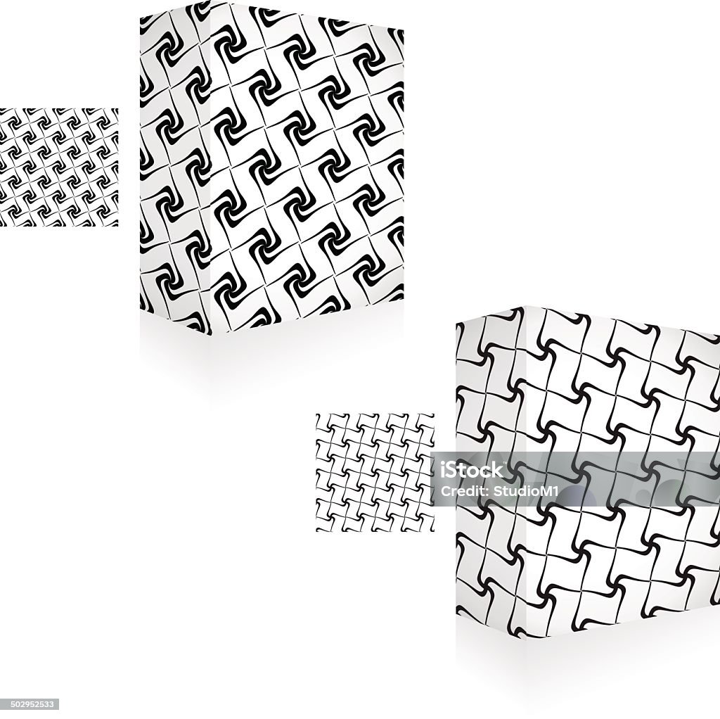Box Upstract Pattern Packaging Box Seamless Pattern Stock Illustration - Download Image Now ...