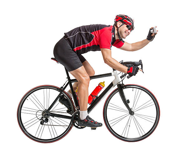 istock cheerful cyclist photographing himself 502953515
