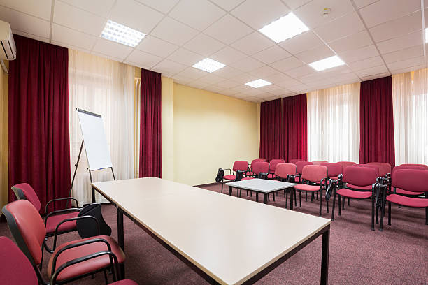 istock Interior of a presentation room 502963546