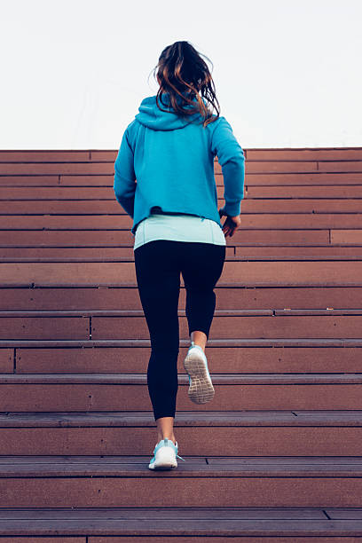 istock Running up the stairs 502963558