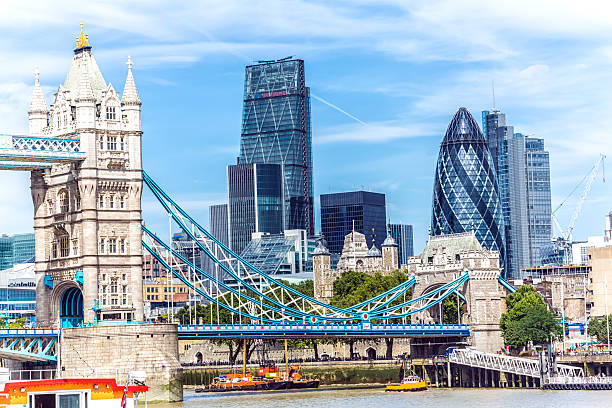 istock London Tower Bridge with Business Skyline 502964040