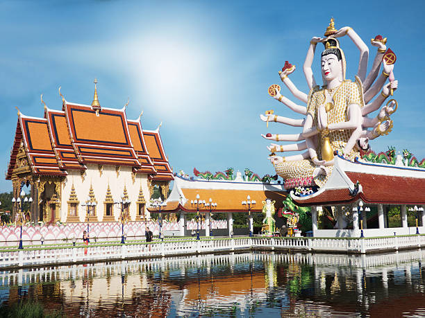 istock Wat Plai Laem Thailand sightseeing 2015 december 502967876