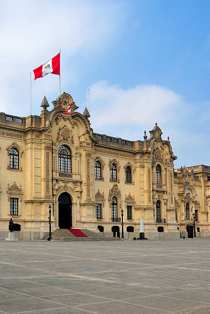 istock Peru: the Government Palace in Lima 502968300