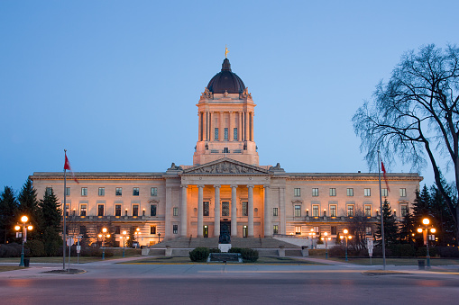 Edificio de la asamblea legislativa de Manitoba photo