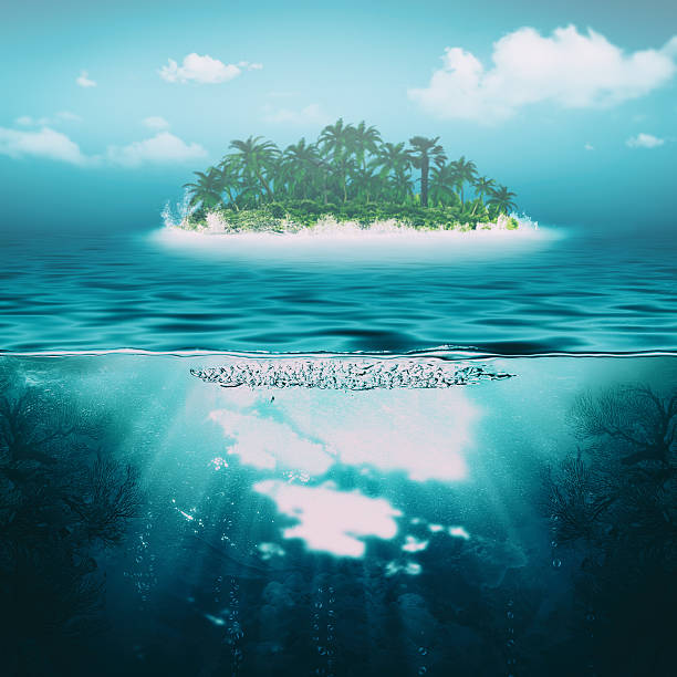 istock in the deep water, abstract environmental backgrounds 502972005