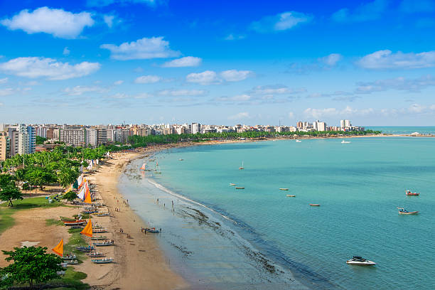 Maceió, no nordeste do Brasil - foto de acervo