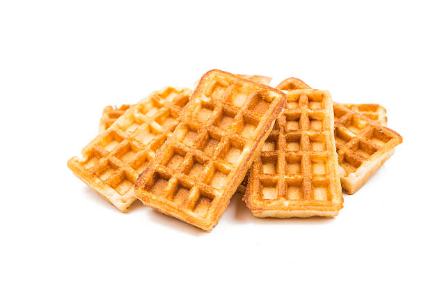 istock Freshly baked belgium waffles 502972826
