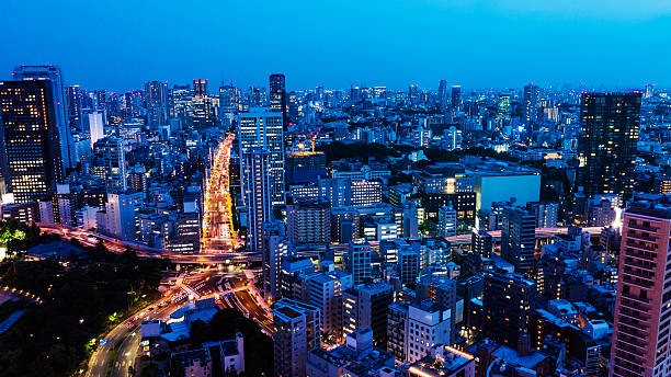 istock High above city in Tokyo 502973045