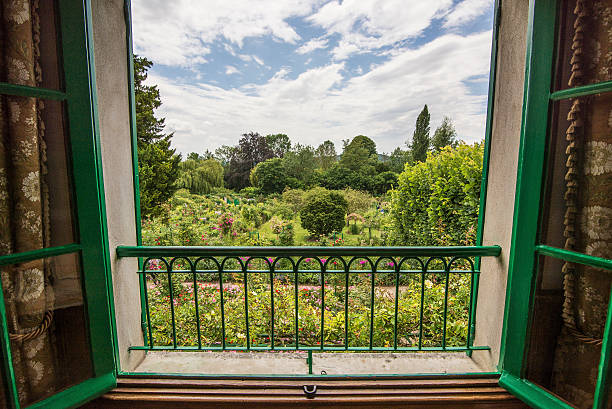 Giverny, Monet's Garden The garden of Claude Monet's house in Giverny, Normandy giverny stock pictures, royalty-free photos & images