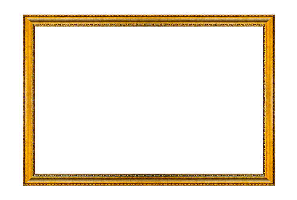 istock Antique frame isolated on the white background 502973357