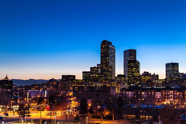 istock Denver Skyline at Blue Hour Mar 2013 502974439