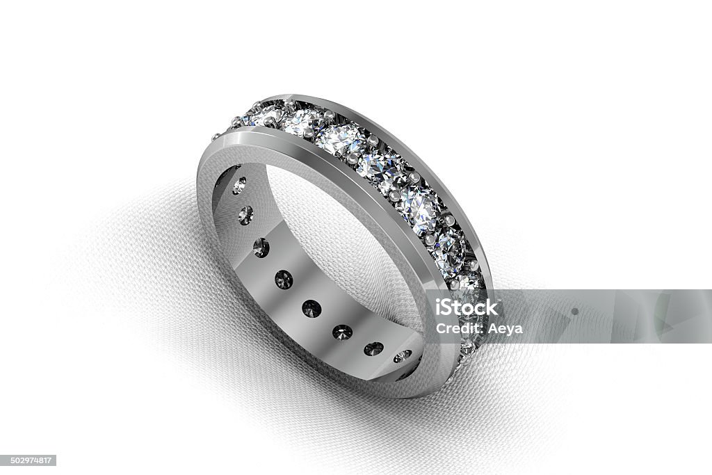 The beauty wedding ring Anniversary Stock Photo