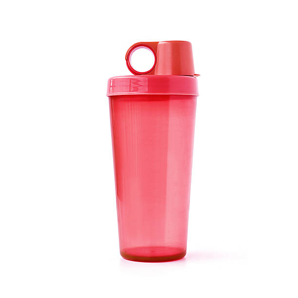 istock Plastic tumbler with cover 502974863
