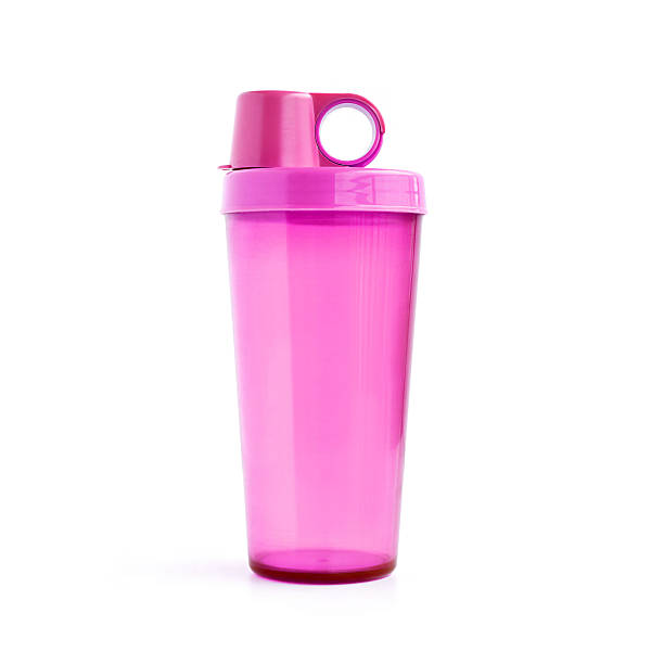 istock Plastic tumbler with cover 502975587