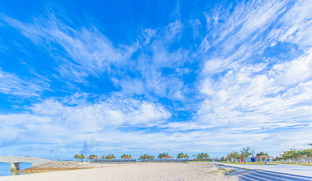 istock Tropical beach and blue sky of Okinawa 502976869