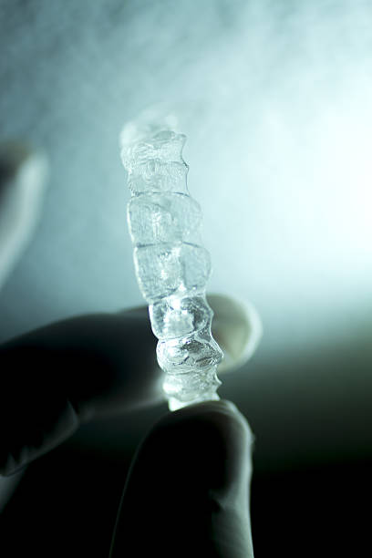 istock Dental aligners tooth brackets invisible braces 502977972