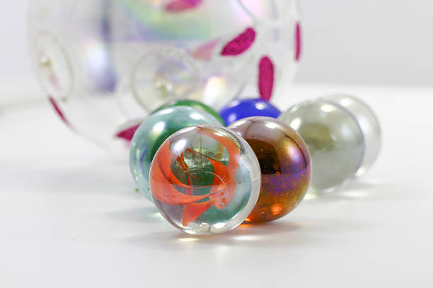 istock Glass marble colorful 502978652