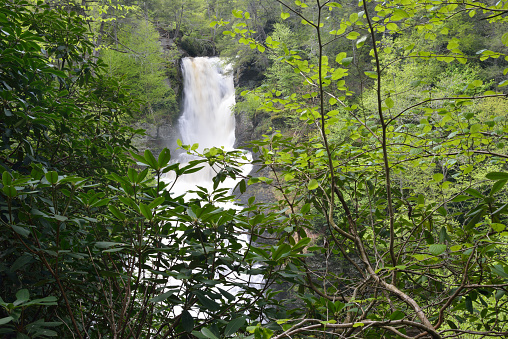 Dingmans Falls at Delaware Water Gap National Recreation Area, Pennsylvania, USA