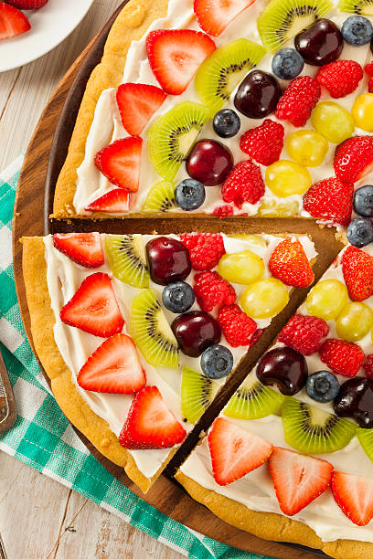 istock Homemade Natural Fruit Pizza 502991065