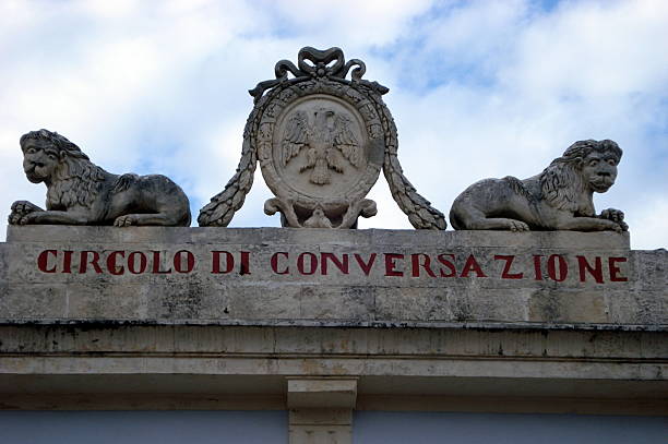The Conversation Circle in Ragusa, Sicily