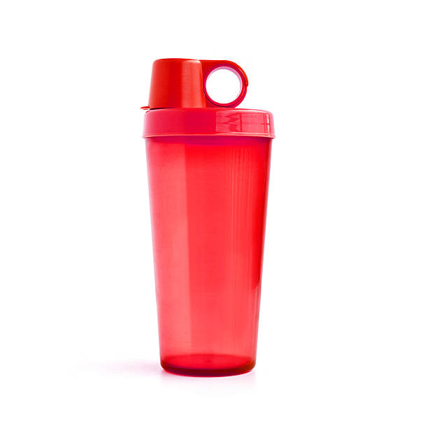 istock Plastic tumbler with cover 502992421