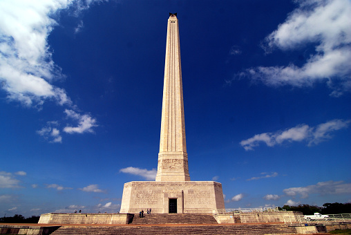 The San Jacinto Monument in Houston, Texas 
