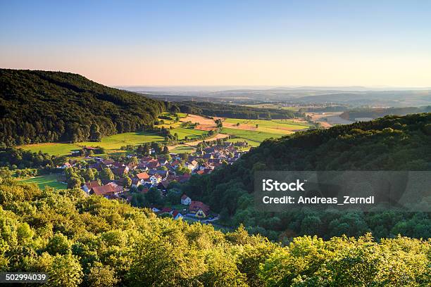 Bavarian Rural Countryside Landscape Stock Photo - Download Image Now - Upper Franconia, Landscape - Scenery, Nature