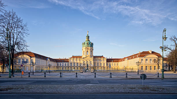 Charlottenburg palace in Berlin, Germany stock photo
