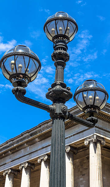 istock Lamp post near British museum. London. UK 502994964