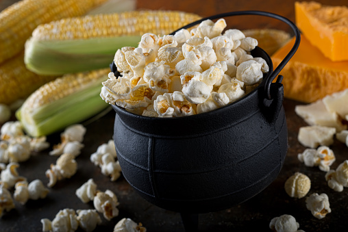 Delicious home made white cheddar flavor kettle corn popcorn.
