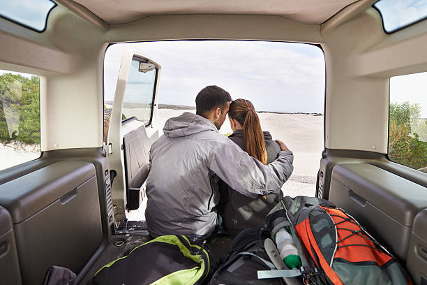 Bonding on their roadtrip