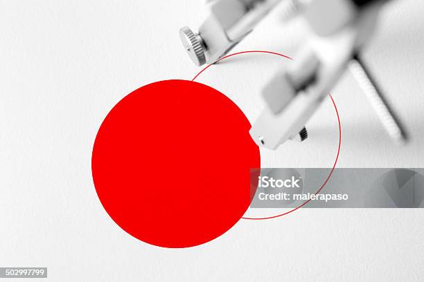 코파스 그림이요 빨간색 원을 기하에 대한 스톡 사진 및 기타 이미지 - 기하, 완벽, 0명