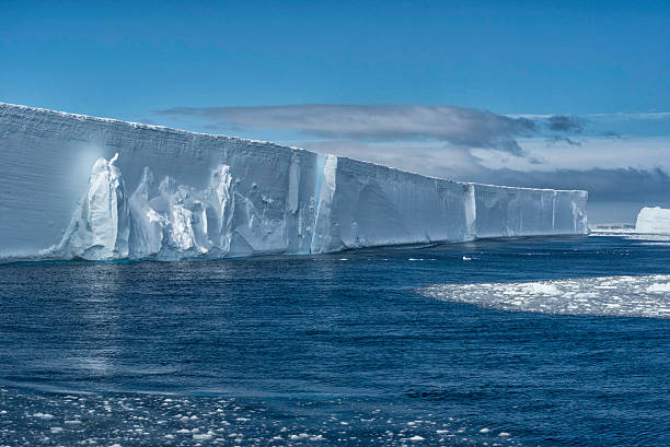 Impression of the rugged coast of King George island in the Antactic