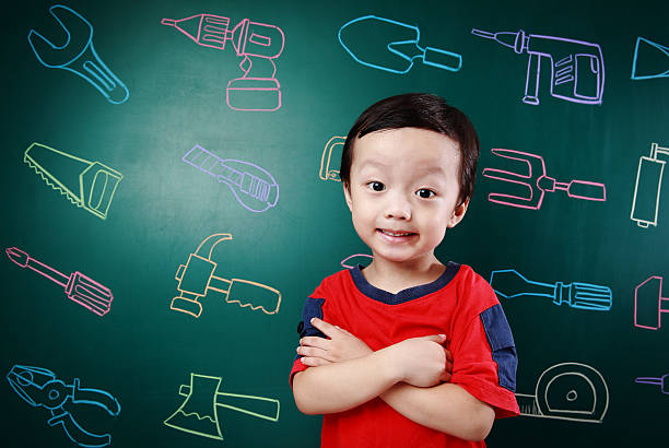 istock Cute asia children 503007025