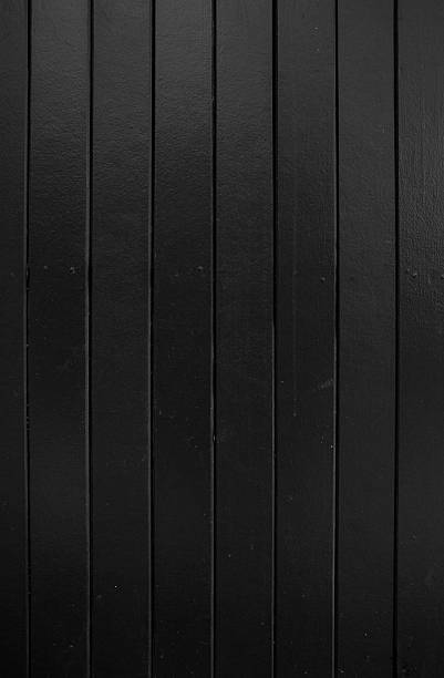 istock Black  wooden wall 503007199