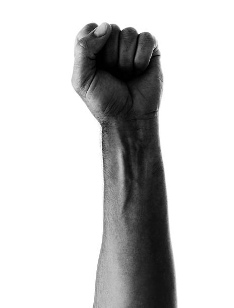 african american pięść - fist human arm human hand punching zdjęcia i obrazy z banku zdjęć
