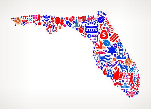 Florida Government Vector Florida Us Royalty Free Vector Art Pattern Stock Illustration ...