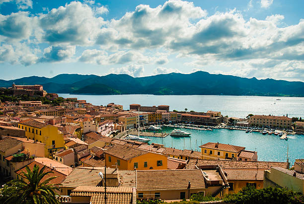 PortoFerraio, elba island - Italy stock photo