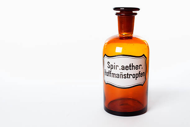 istock old vintage pharmacy apothecary drugstore bottle with aether hoffmanstropfen 503011437