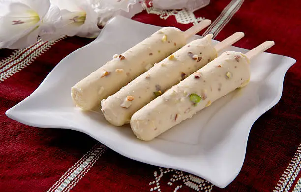 Delicious and yummy Kulfi in Plate