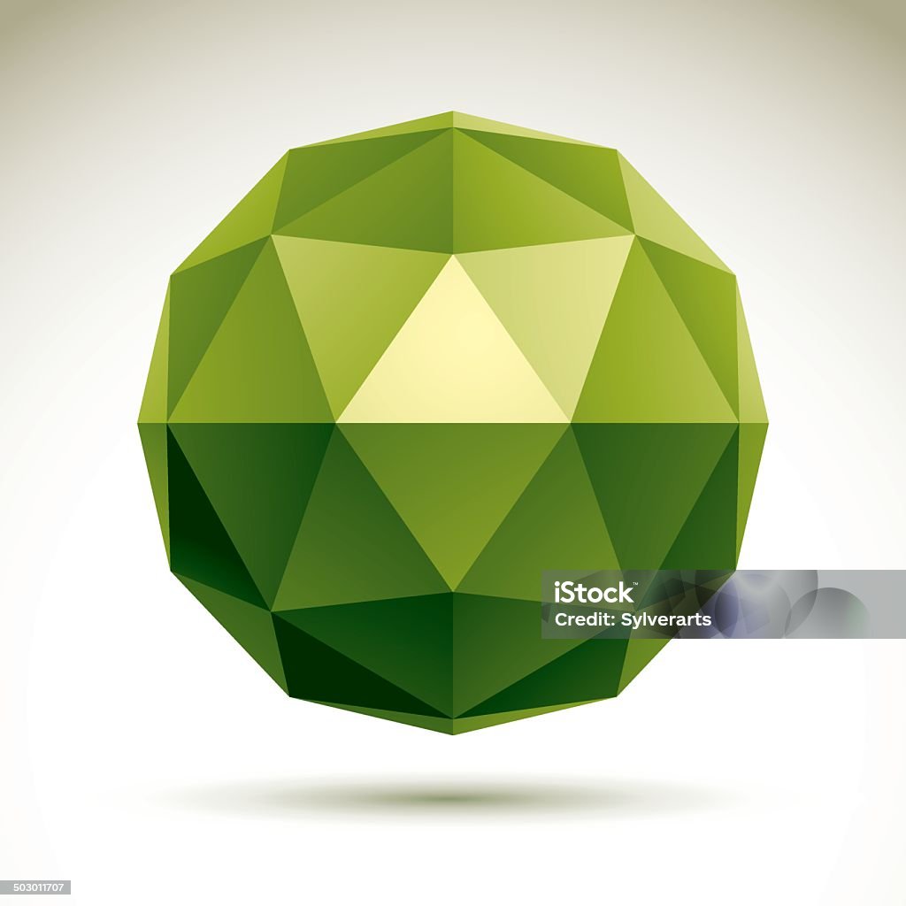 Vector Abstract 3d Object Design Technology Element Stock Illustration ...