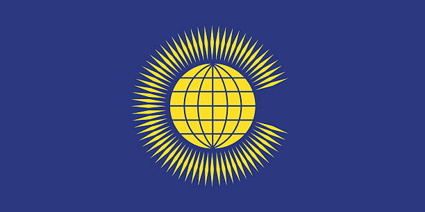 Flag of Commonwealth vector art illustration