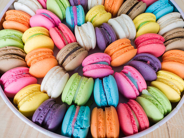 Colorful macarons 9