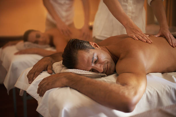 istock Letting the massage take them away 503022929